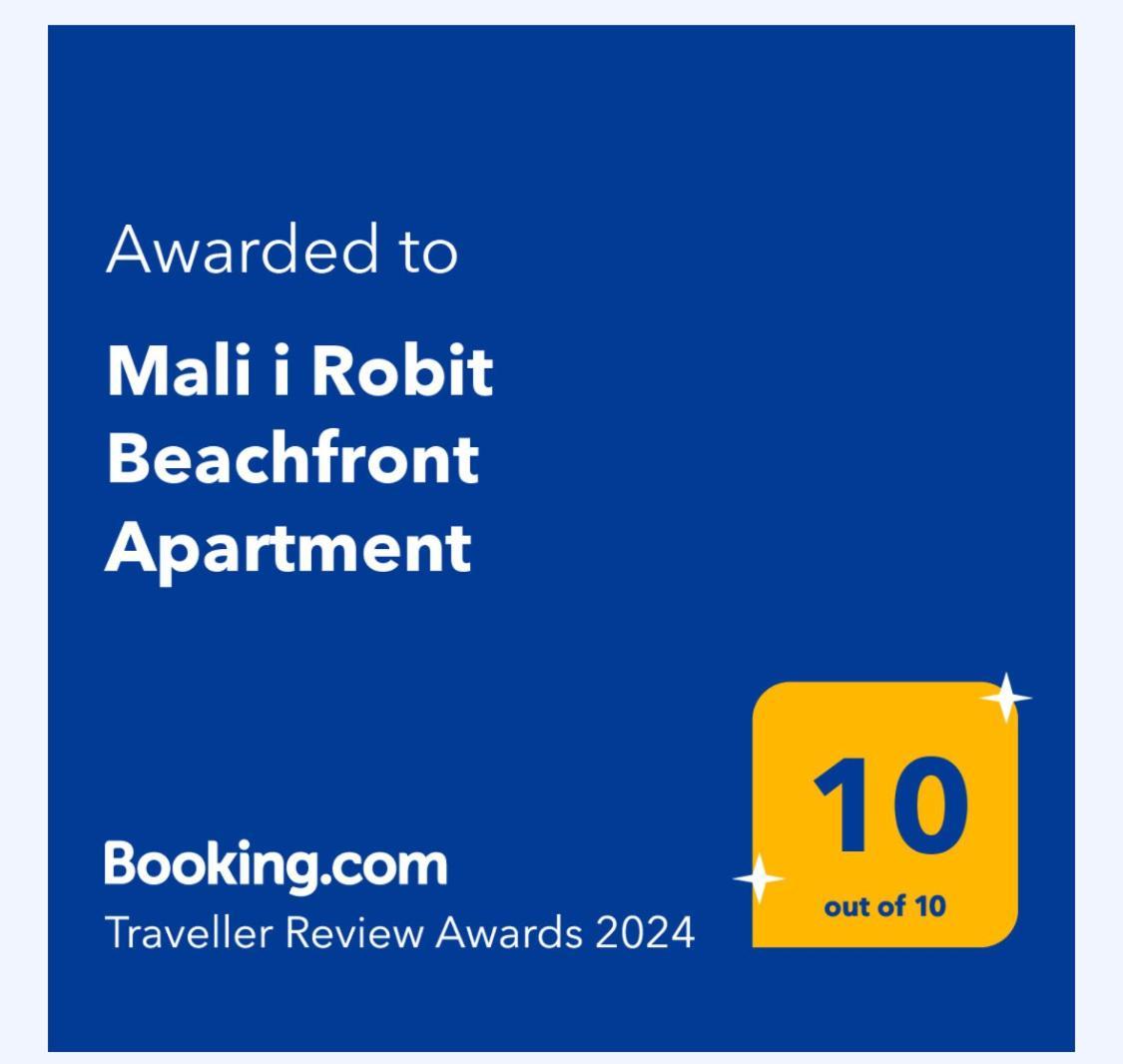 Mali I Robit Beachfront Apartment Golem (Tirana) Exterior foto