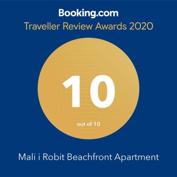 Mali I Robit Beachfront Apartment Golem (Tirana) Exterior foto